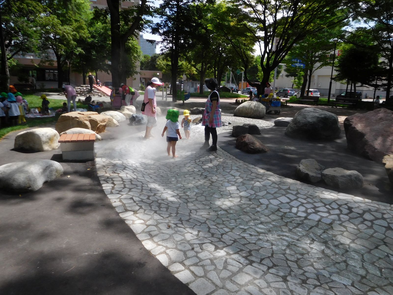 水遊び場（永山記念公園）